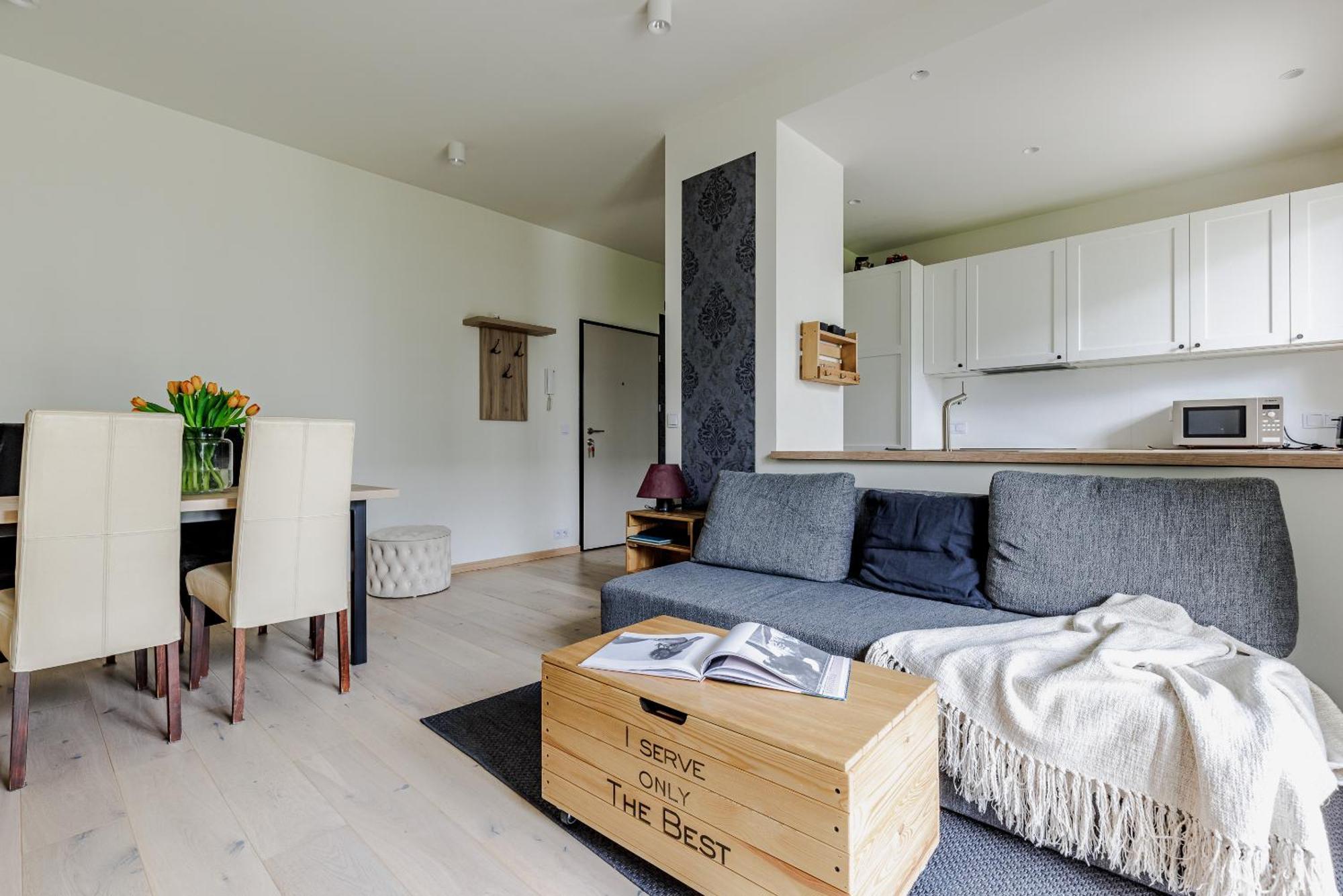 Relax&Comfort New Waw 50 Sqm With Terrace, Garden, Free Parking And Ac Varšava Exteriér fotografie
