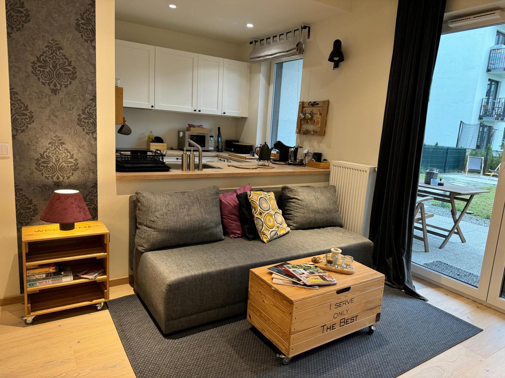 Relax&Comfort New Waw 50 Sqm With Terrace, Garden, Free Parking And Ac Varšava Exteriér fotografie